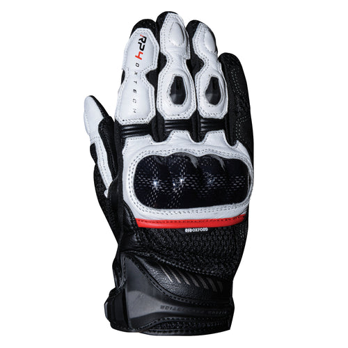Oxford RP-4  Sports Short Gloves Black & White - 2XL