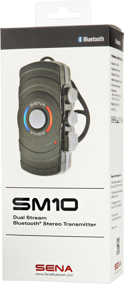 Sena SM10 Dual Stream Bluetooth Stereo Transmitter SM10-01