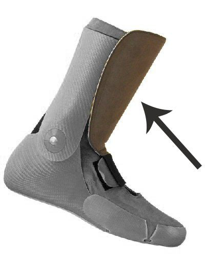 Sec Evo Shin Pad (Pair) Grey