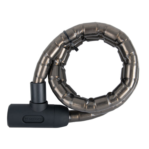 Oxford Barrier Armoured Cable 1.4mx25mm Smoke - 25mm x 1.4m