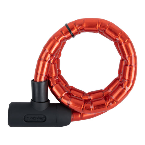 Oxford Barrier Armoured Cable 1.4mx25mm Red - 25mm x 1.4m