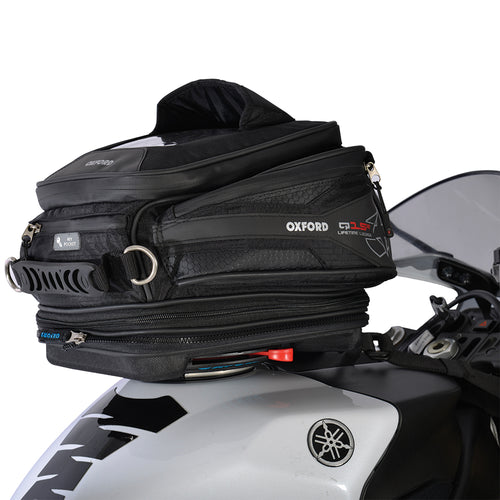 Oxford Q15R Tank Bag - Black - 15L