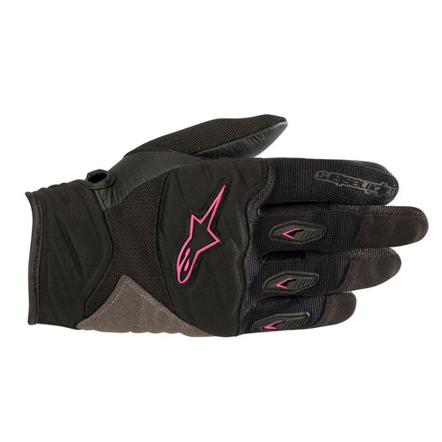 Alpinestars Stella Shore Gloves Black & Fuchsia - M