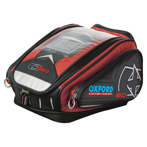 Oxford X30 QR TANK BAG - RED