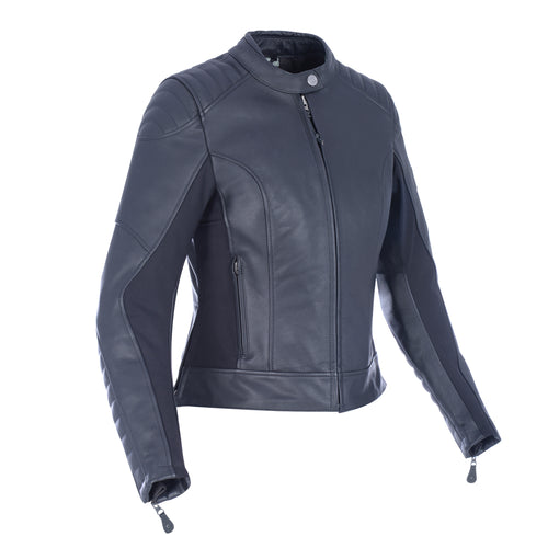 Oxford Beckley Women's Leather Jacket Black - 12