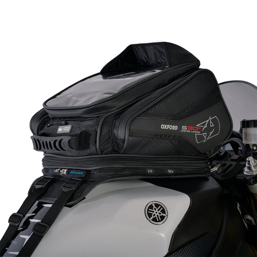 Oxford S30R Tank Strap on - Black - 30L