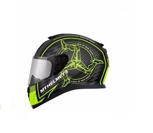 MT Thunder 3 Isle Of Man Road Races Helmet - Fluo Hi-vis