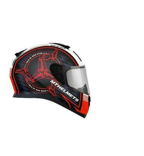 MT Thunder 3 Isle Of Man Road Races Helmet - RED